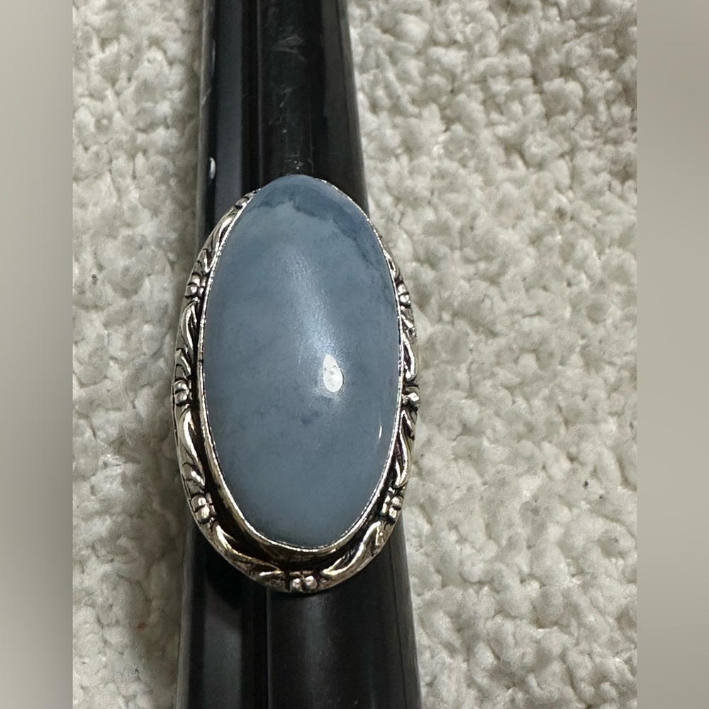 NEW ANGELITE RING